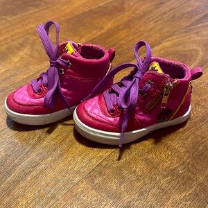 Toddler size 9 Karma high tops